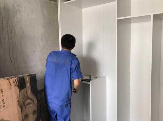 昆明家具拆安裝衣柜的服務流程應當是這樣的！